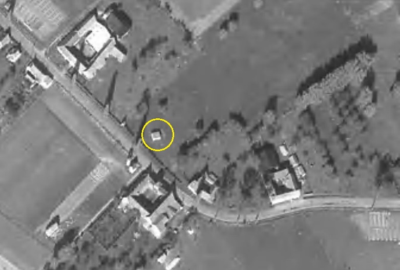 Ligne Maginot - BEF 589 - PLANARD Ouest (Blockhaus de type indéterminé) -  - IGN - Géoportail 1967