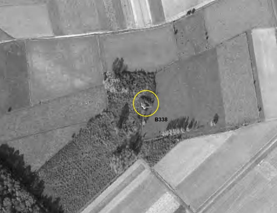 Ligne Maginot - B338 - CHATEAU du FAY (Blockhaus pour canon) -  - IGN