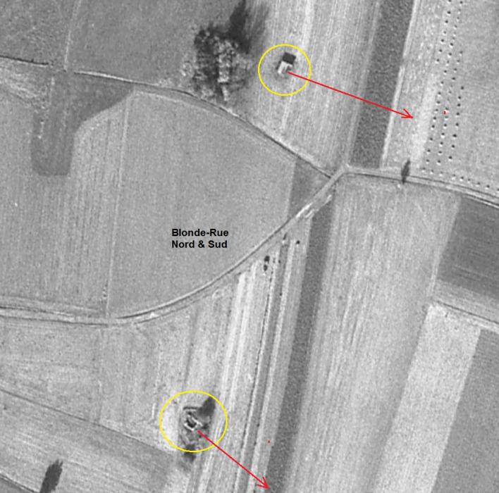 Ligne Maginot - BEF 341 - BLONDE RUE NORD - (Blockhaus pour arme infanterie) -  - IGN