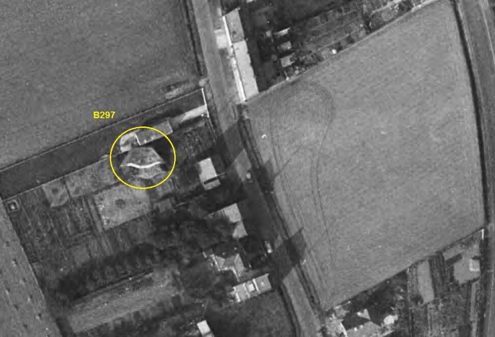Ligne Maginot - B297 - TOUFFLERS Sud - (Blockhaus pour canon) -  - IGN - Géoportail 1962