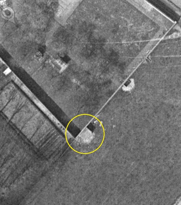 Ligne Maginot - BEF 342 - BON POSTE Est (Blockhaus pour arme infanterie) -  - IGN - Géoportail 1965