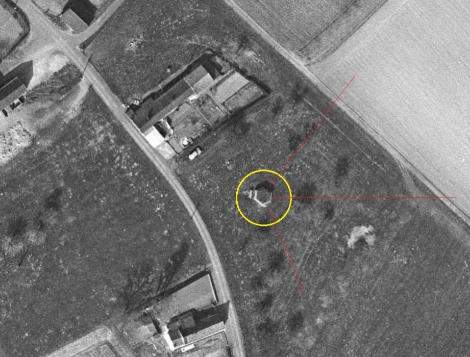 Ligne Maginot - BEF 691 - GAUQUIER Est (Blockhaus pour arme infanterie) -  - IGN - Géoportail 1965