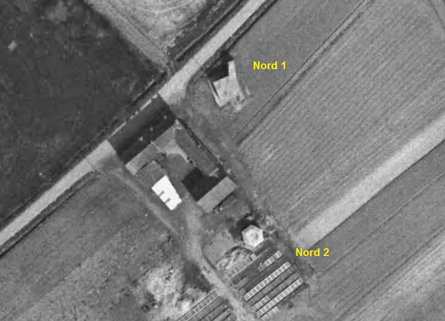 Ligne Maginot - BEF 48 - CHEMIN POIVRE NORD 1 - (Blockhaus pour canon) -  - IGN - Géoportail 1965