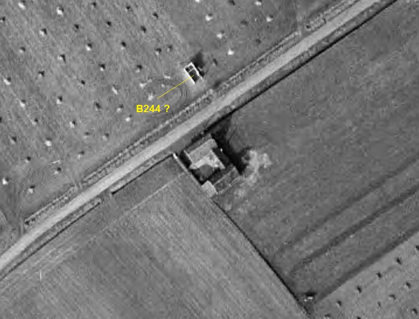 Ligne Maginot - B244 - Les OBLARDS - (Observatoire indéterminé) -  - IGN 1965 - Geoportail
