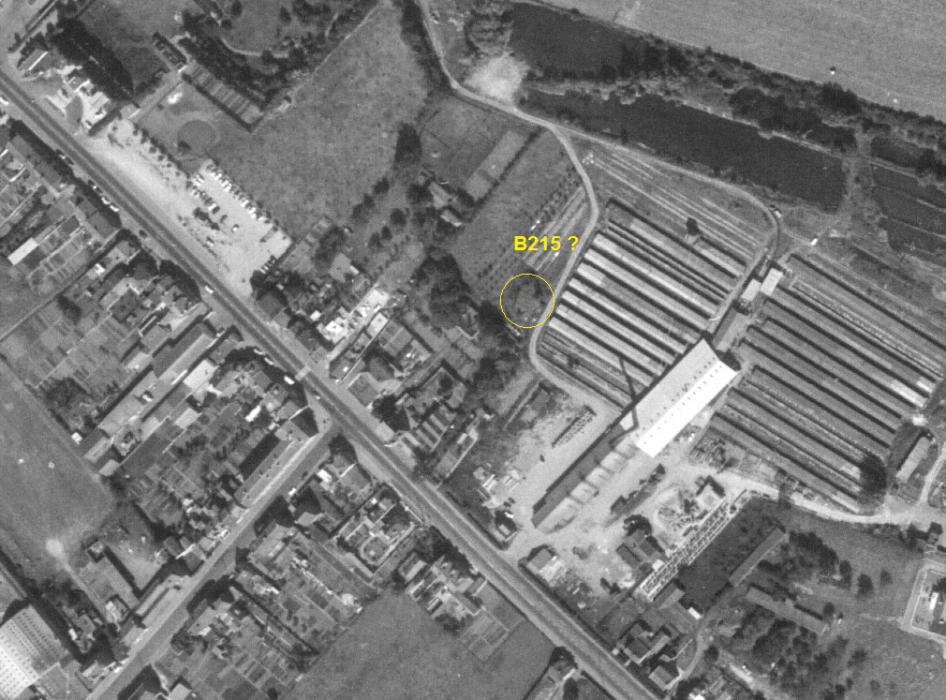 Ligne Maginot - B215 - BELLEKINDT (Blockhaus pour canon) -  - IGN - Géoportail 1970