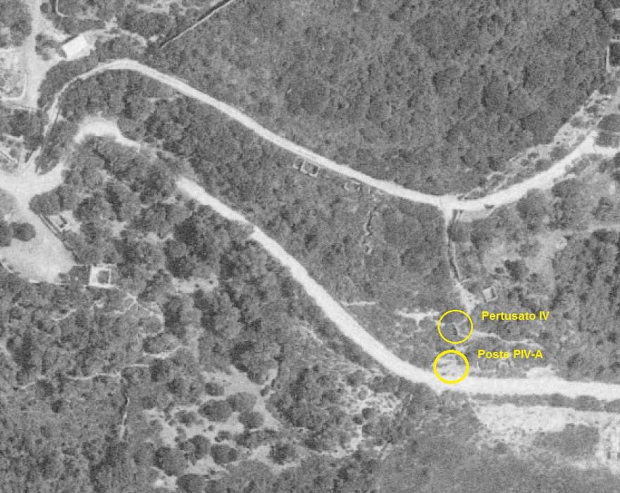 Ligne Maginot - PERTUSATO 4 - (Abri) -  - IGN - Géoportail 1975