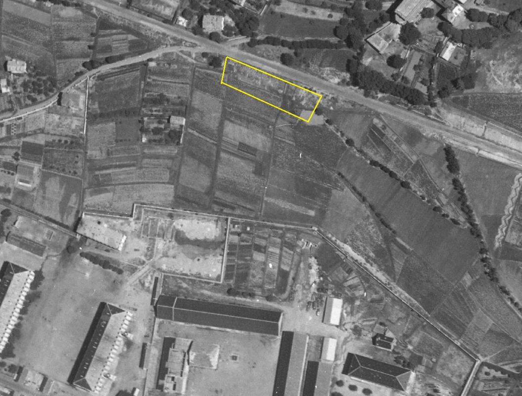 Ligne Maginot - AVENUE du LAUTARET (154° RAP - 5° Bie) - (Position d'artillerie préparée) - Position hypothétique - IGN - Géoportail 1945