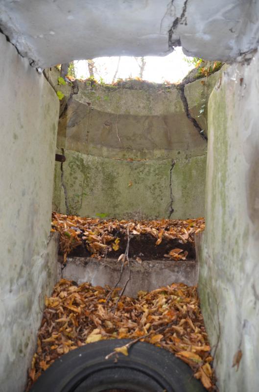 Ligne Maginot - OTTMARSHEIM SUD 3 - (Blockhaus pour arme infanterie) - Couloir vers la coupole - D. Froehly