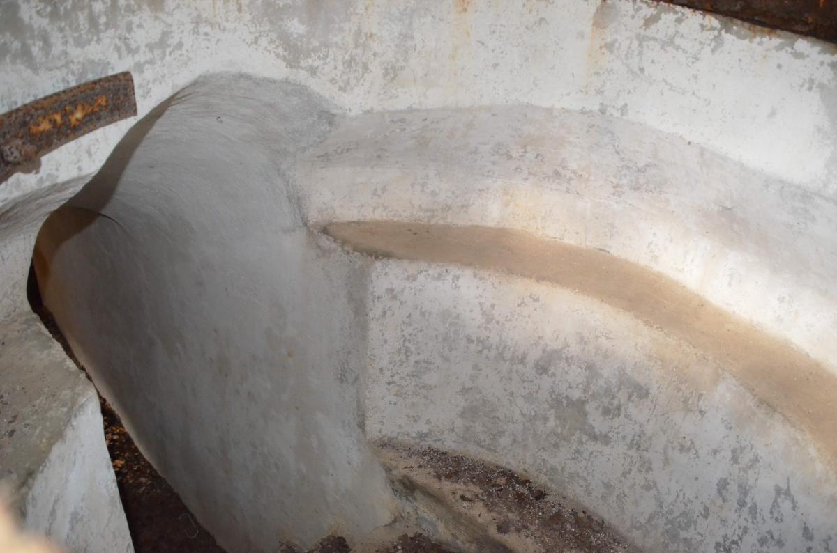 Ligne Maginot - SIERENTZ 4 - (Blockhaus pour arme infanterie) - Intérieur de la coupole - D. Froehly
