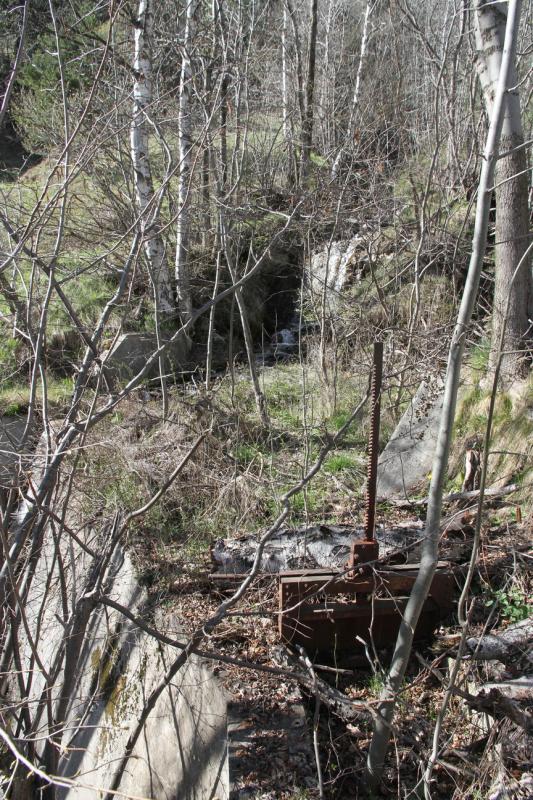 Ligne Maginot - SAINT GOBAIN - (Ouvrage d'infanterie) - Bief d'alimentation et vanne d'isolement du canal  - JOLAS, Jean-Michel