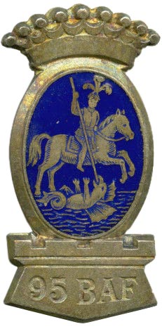Ligne Maginot - Insigne du 95° BAF - 