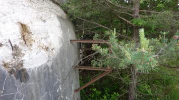 Ligne Maginot - MONTE GROSSO (MG) - E02 - (Ouvrage d'artillerie) - Le bloc 4
Antenne radio