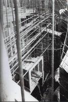 Ligne Maginot - ROQUEBRUNE - CORNILLAT - (Ouvrage d'artillerie) - La construction de l'ouvrage
Ferraillage et  coffre d'embrasure dans son emplacement