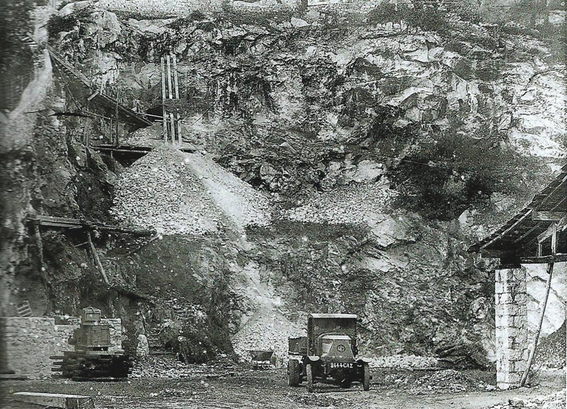 Ligne Maginot - CAP MARTIN - (Ouvrage d'artillerie) - La construction de l'ouvrage (1930) - Inconnu