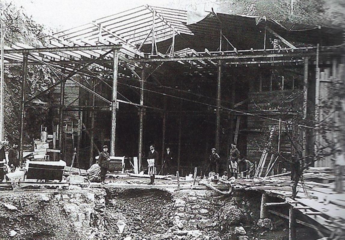 Ligne Maginot - CAP MARTIN - (Ouvrage d'artillerie) - La construction de l'ouvrage (1930) - Inconnu