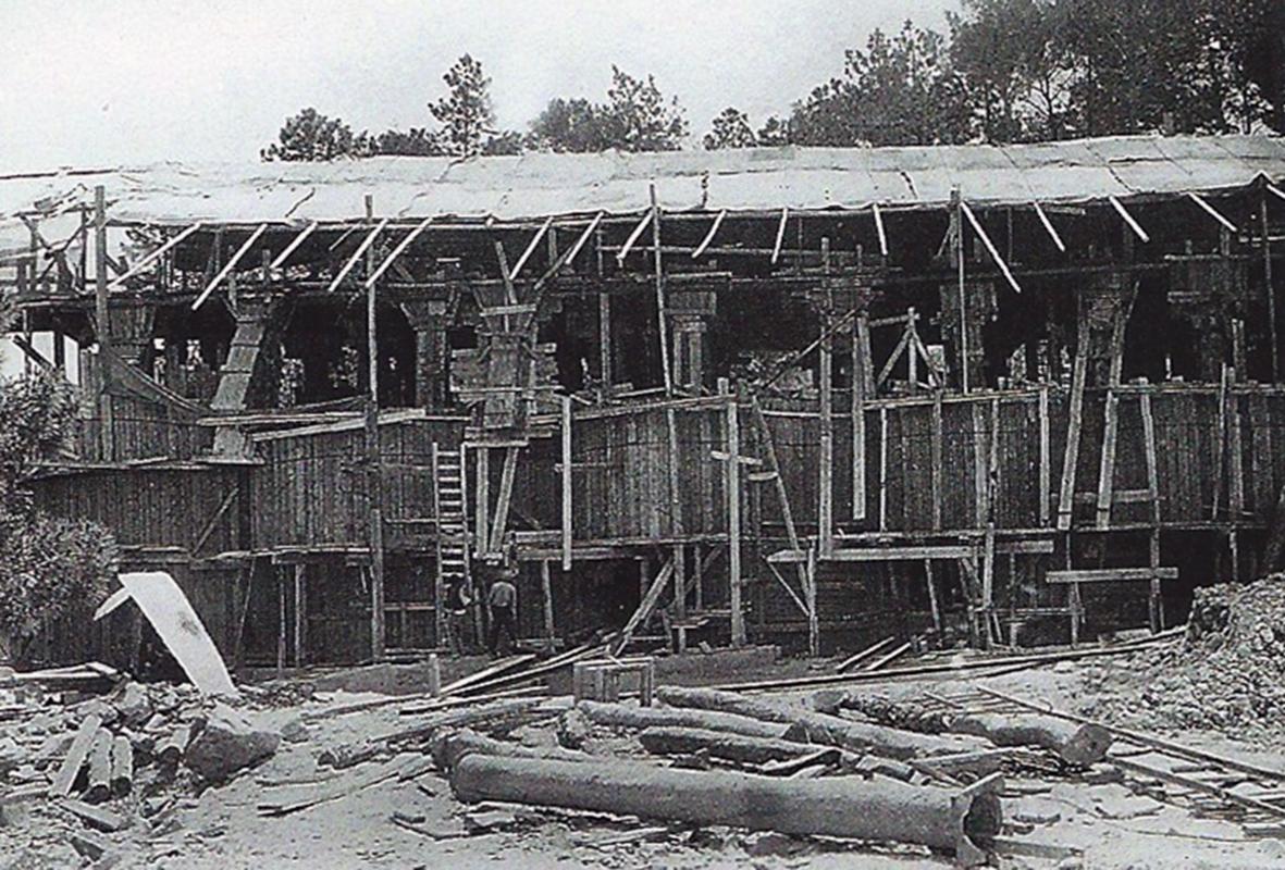 Ligne Maginot - ROQUEBRUNE - CORNILLAT - (Ouvrage d'artillerie) - La construction de l'ouvrage (1933) - inconnu