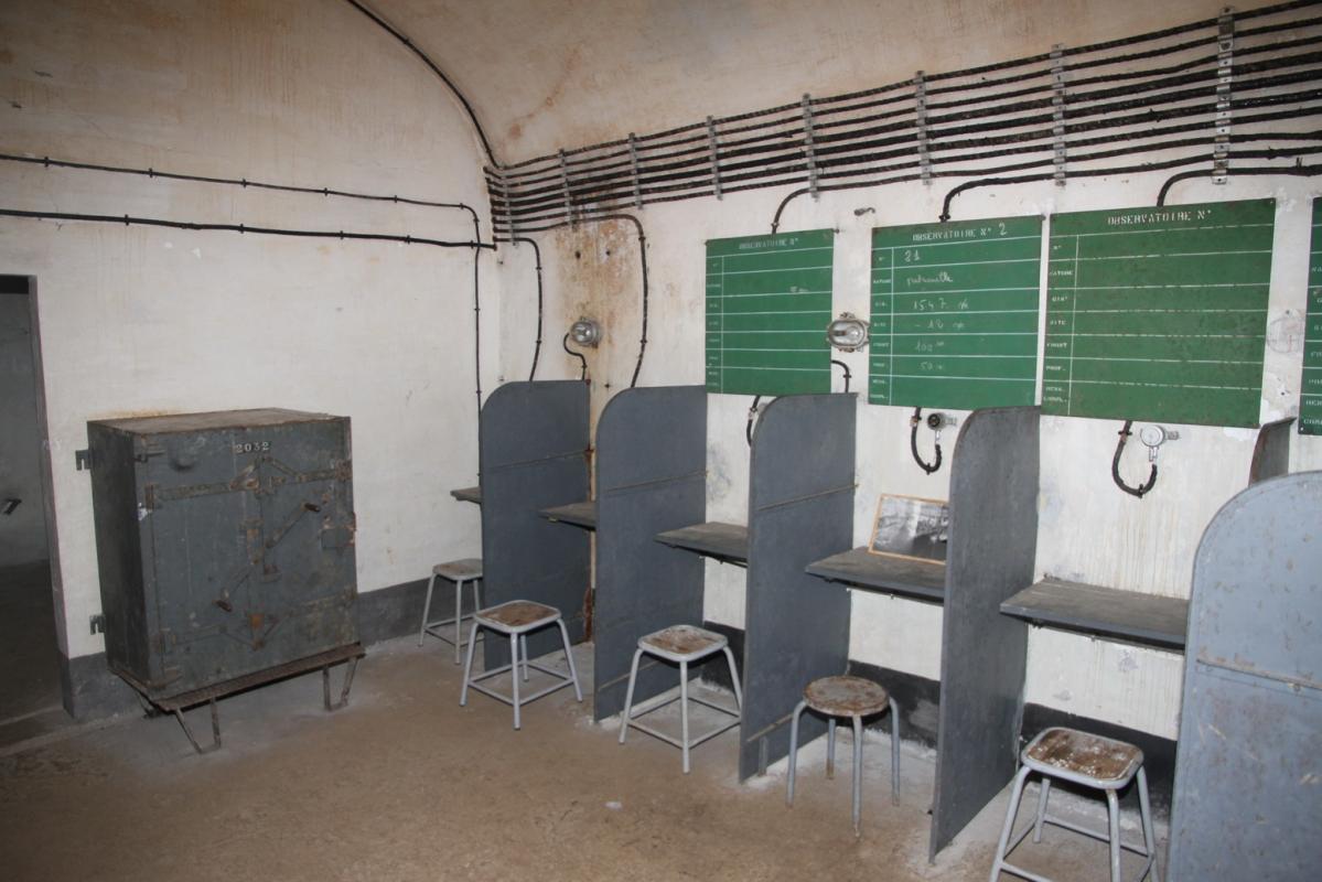 Ligne Maginot - ROCHE LA CROIX (RLC) - (Ouvrage d'artillerie) - Le PC - JOLAS, Jean-Michel