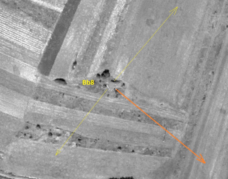 Ligne Maginot - Bb8 - KOBENBERG - (Blockhaus pour canon) -  - IGN - Géoportail 1967