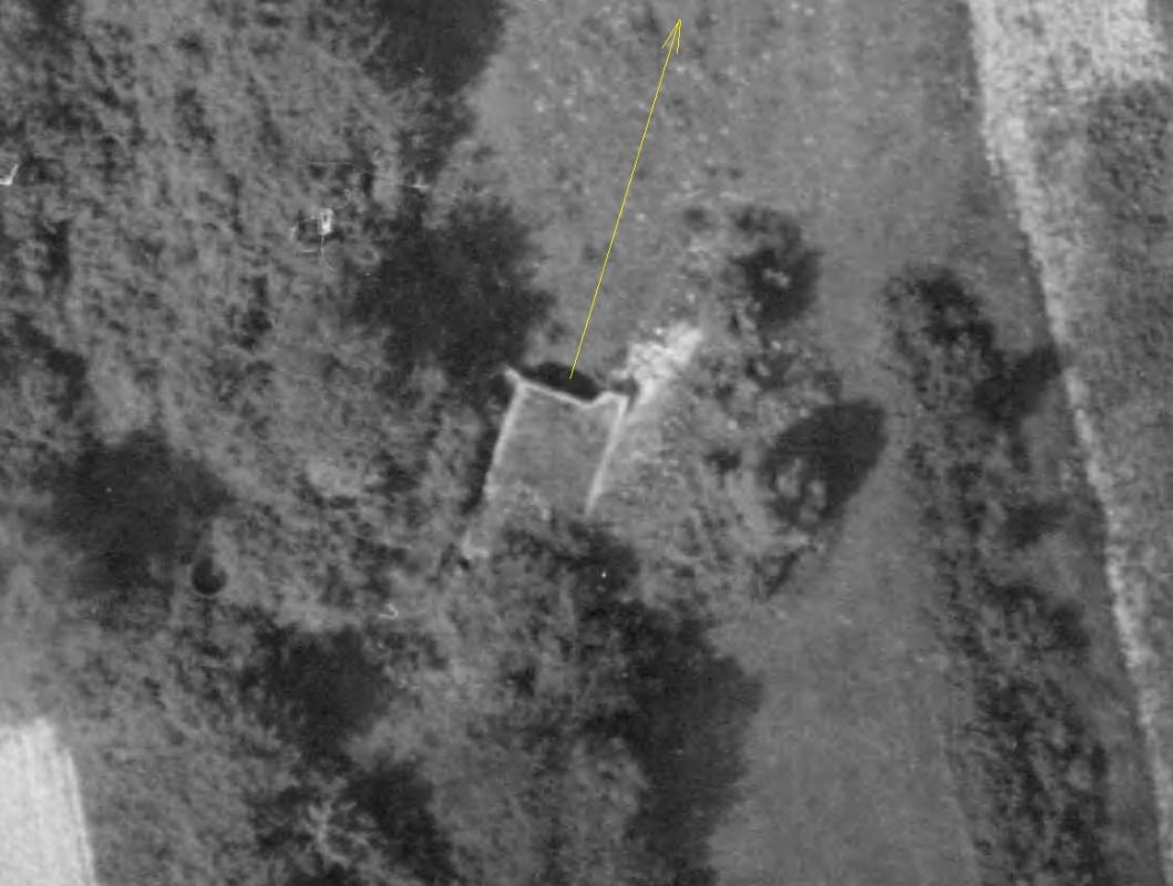 Ligne Maginot - VERTH - (Blockhaus pour canon) -  - IGN - Géoportail 1950