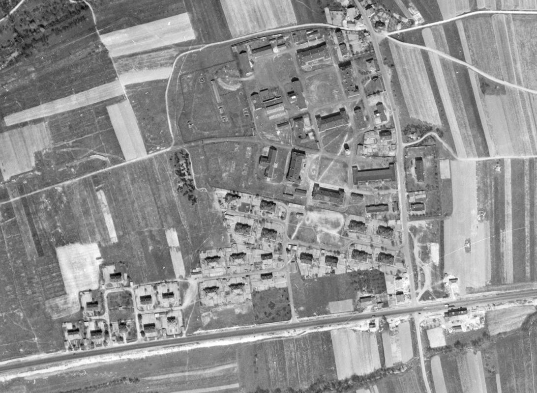 Ligne Maginot - Camp de Sûreté de ZIMMING - Camp en 1955 - IGN - Géoportail 1955