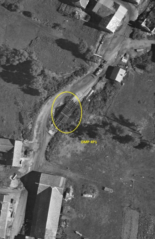 Ligne Maginot - 4P1 (DMP - Dispositif de Mine Permanent) -  - Geoportail - IGN 1946