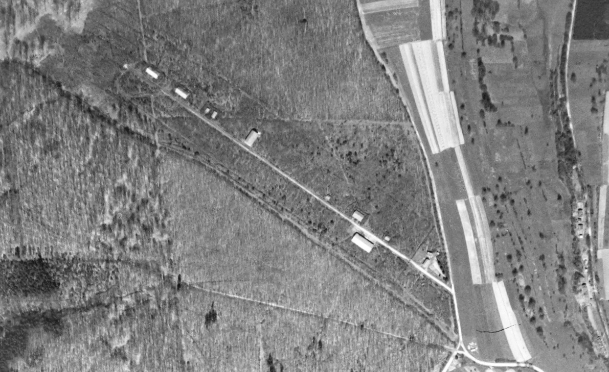 Ligne Maginot - MONTBRONN (Dépôt de Munitions) - Photo de 1951 - Geoportail - IGN 1951