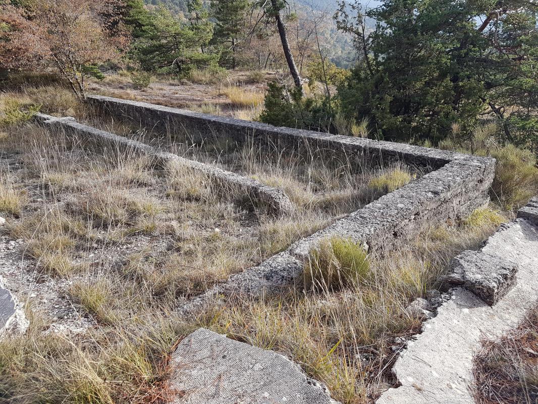 Ligne Maginot - COL DE BRAUS - (Casernement) -  - Ellena-Cuny