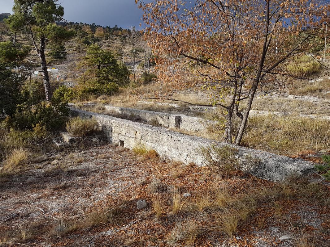 Ligne Maginot - COL DE BRAUS - (Casernement) -  - Ellena-Cuny