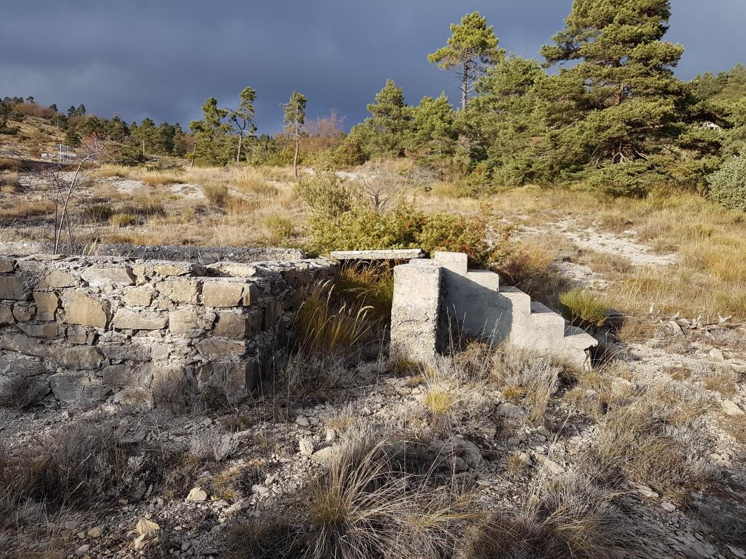 Ligne Maginot - COL DE BRAUS - (Casernement) -  - Ellena-Cuny