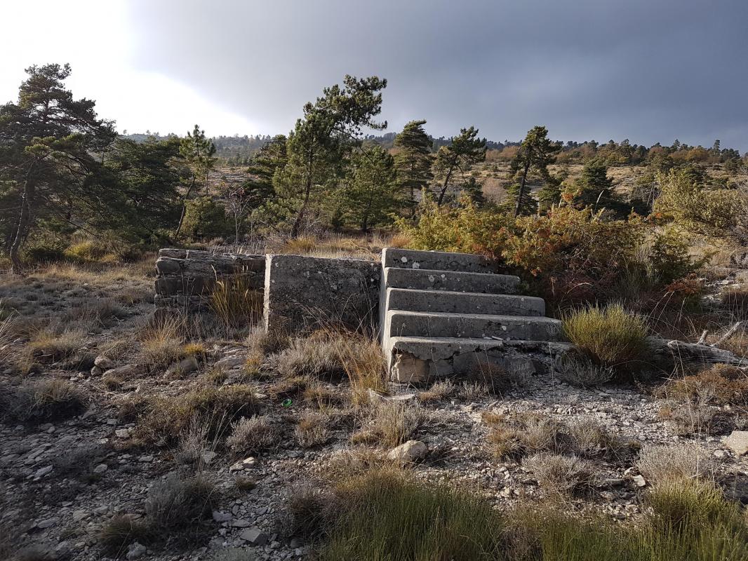 Ligne Maginot - COL DE BRAUS - (Casernement) -  - Ellena-Cuny