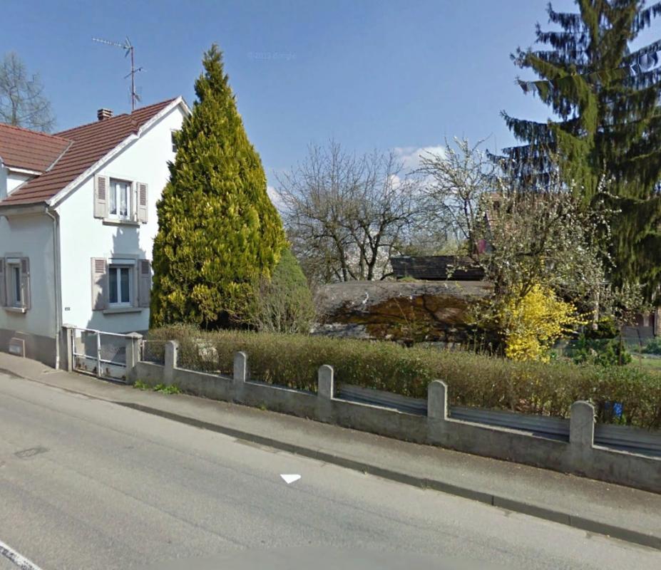 Ligne Maginot - Blockhaus d'HEGENHEIM 1 -  - Google Streetview