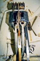 Ligne Maginot - GALGENBERG - A15 - (Ouvrage d'artillerie) - Bloc 3
Tourelle de mitrailleuses
La chambre de tir avec le support du jumelage