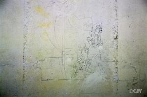 Ligne Maginot - LANGENSOULTZBACH - (Camp de sureté) - Batiment C
Peinture murale