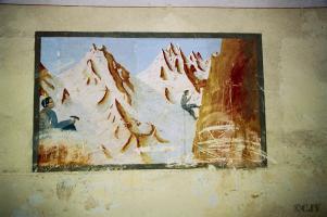 Ligne Maginot - LANGENSOULTZBACH - (Camp de sureté) - Batiment C
Peinture murale