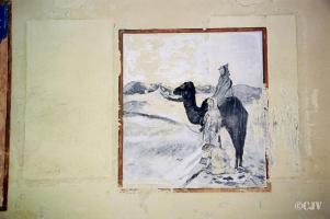 Ligne Maginot - LANGENSOULTZBACH - (Camp de sureté) - Batiment C
Peinture murale