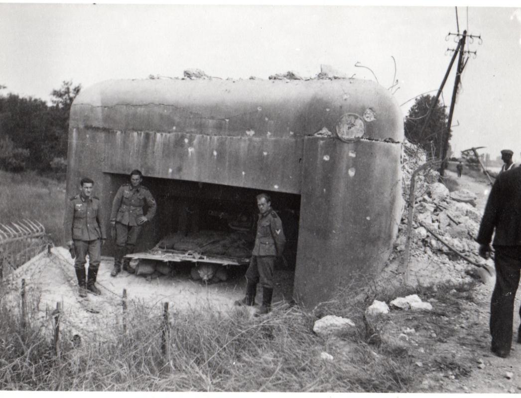 Ligne Maginot - PONT DE BATEAU SUD - (Blockhaus pour canon) -  - Inconnu - Collection Haag