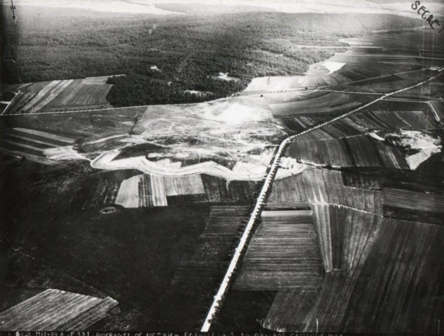 Ligne Maginot - SOETRICH - A11 - (Ouvrage d'artillerie) - Photo aérienne de 1938 - Inconnu