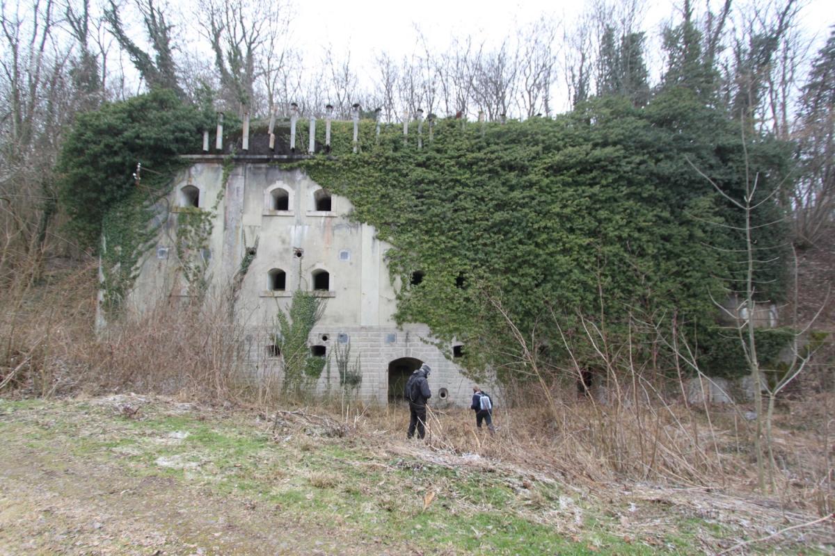 Ligne Maginot - FORT DE MUTZIG - (Ouvrage d'artillerie) - Caserne 1, abritant notamment le PC de la forteresse en 1939/40 - Les Gardiens du Rhin