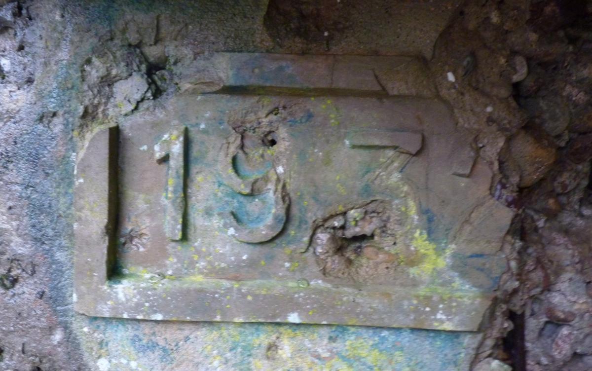 Ligne Maginot - KERFENT - A34 - (Ouvrage d'infanterie) - Bloc 2
Cartouche 1932 - Aditus