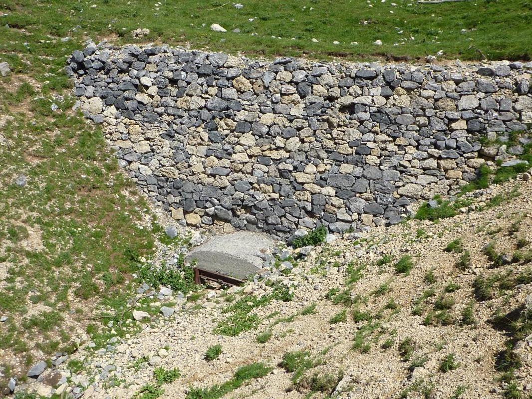 Ligne Maginot - COL DE LA VALETTE (V) - (Ouvrage d'infanterie) - L'entrée - ELLENA-CUNY