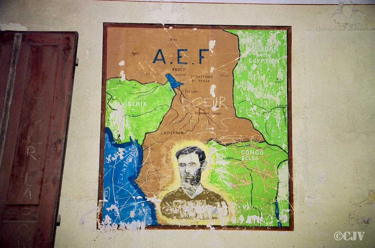 Ligne Maginot - LANGENSOULTZBACH - (Camp de sureté) - Batiment C
Peinture murale - Lia VERMEULEN