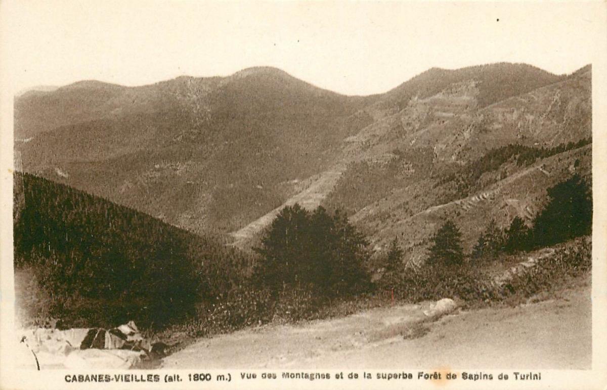 Ligne Maginot - CABANES VIEILLES - (Casernement) - Forêt de Turini - Inconnu