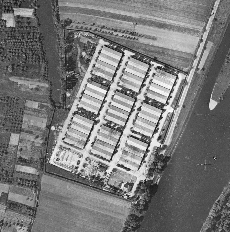 Ligne Maginot - ARS SUR MOSELLE - (Dépôt du Génie) -  - IGN - Géoportail 1953