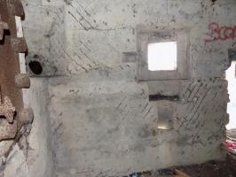 Ligne Maginot - A54 - CROIX BLONDEAU - (Blockhaus pour canon) - Goulotte à grenade et créneau FM