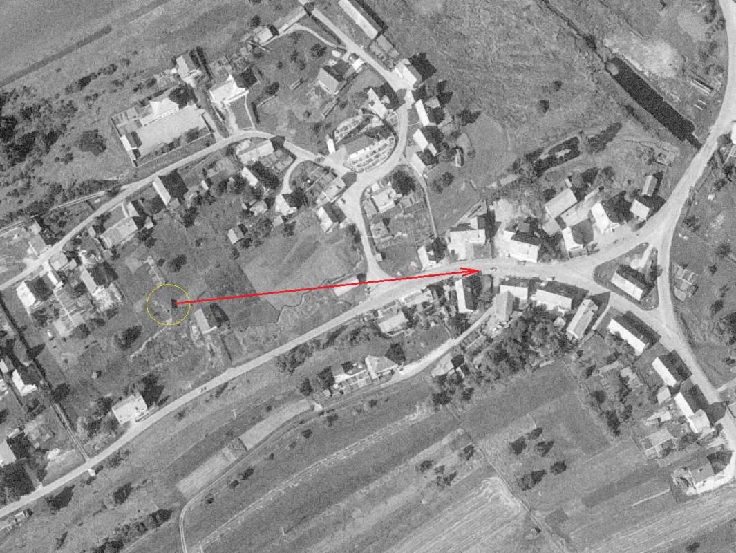 Ligne Maginot - Blockhaus de NEUNHOFFEN Village -  - Geoportail - IGN 1979