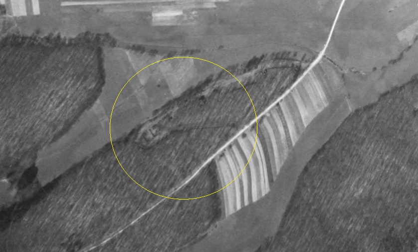 Ligne Maginot - FROESCHWILLER (Dépôt de Munitions) -  - Geoportail - IGN 1951