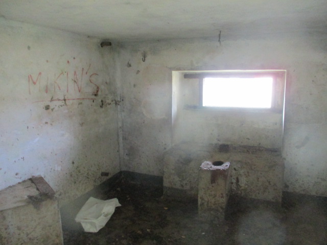 Ligne Maginot - B534 - LA WARPE NORD - (Blockhaus pour canon) - Intérieur du blockhaus. - Smardz Félix