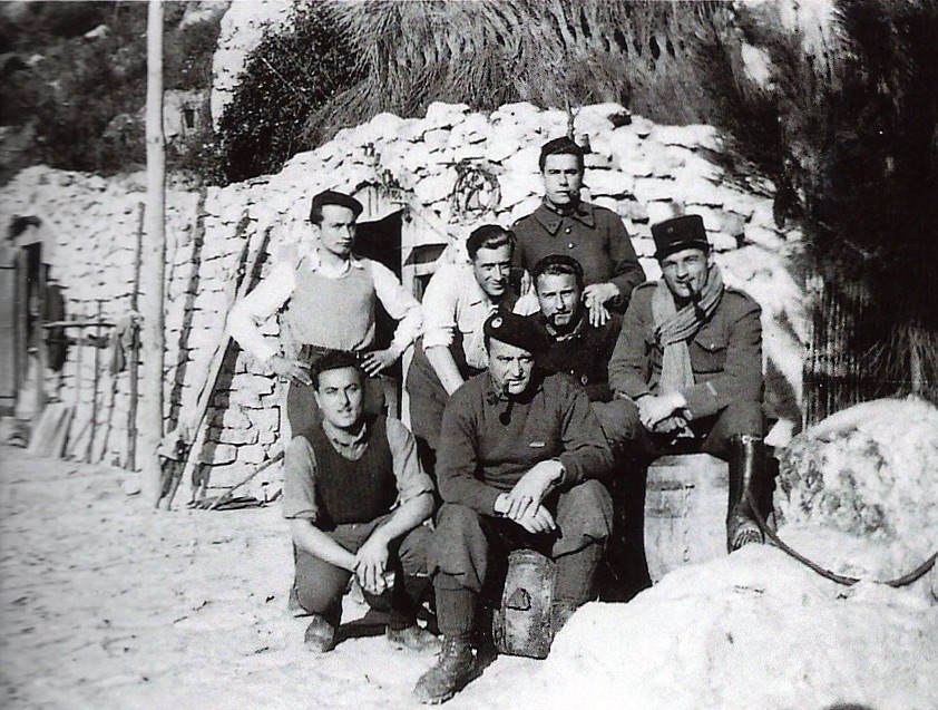 Ligne Maginot - LA PENA (PE) - (Ouvrage d'infanterie) - L'équipage de l'avant-poste - Inconnu