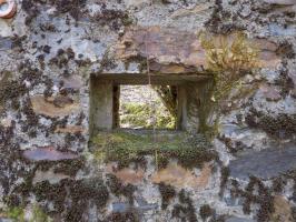 Ligne Maginot - BA106 - ROUTE DE REVIN 3 - (Blockhaus pour arme infanterie) - Face frontale gauche, créneau Hotchkiss