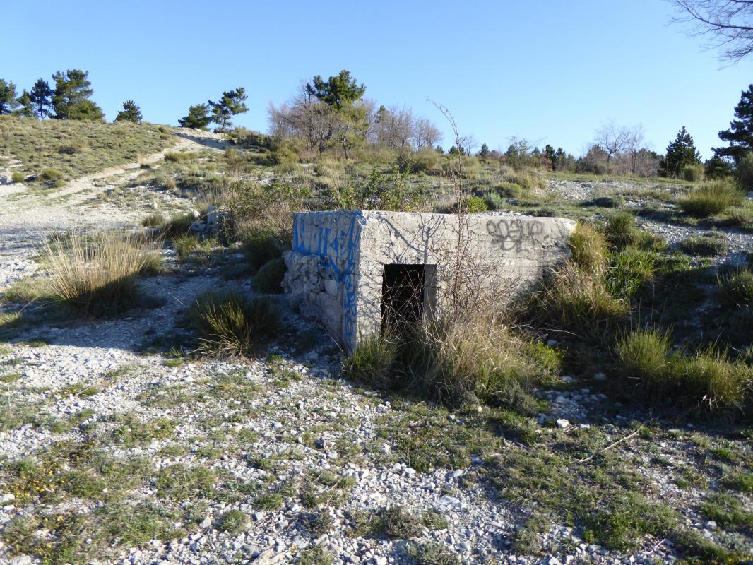 Ligne Maginot - BAISSE DU PAPE (2° BIE 157° RAP) - (Position d'artillerie préparée) -  - ELLENA-CUNY
